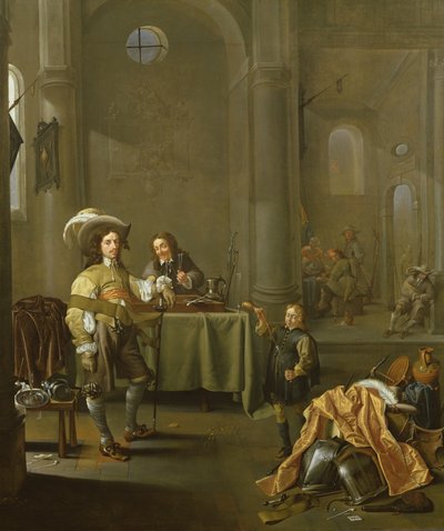 La Celebrazione della liberazione di una cattedrale da parte della Milizia Olandese da Jacob Duck